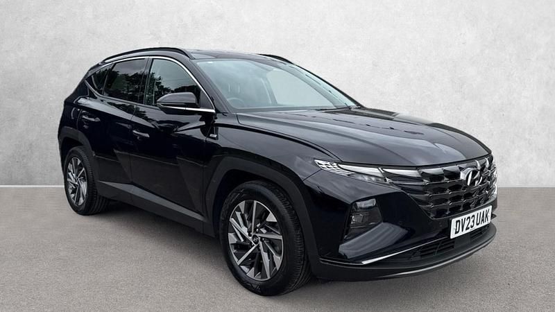 Black Used 2023 Hyundai Tucson Premium SUV | £21,696 (Fair price) - Image 1/4
