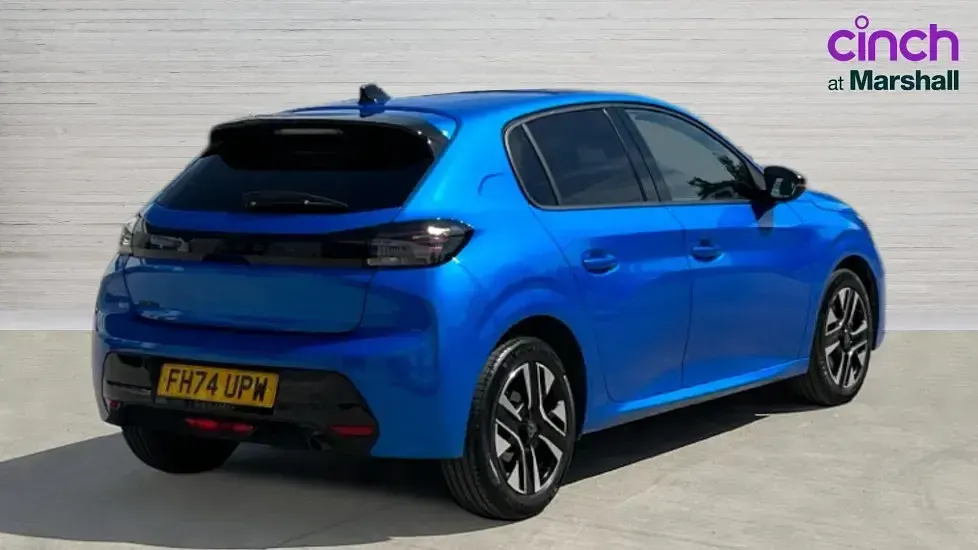 Used Peugeot 208 Allure 101 HP (74 kW) 2025 Blue Hatchback