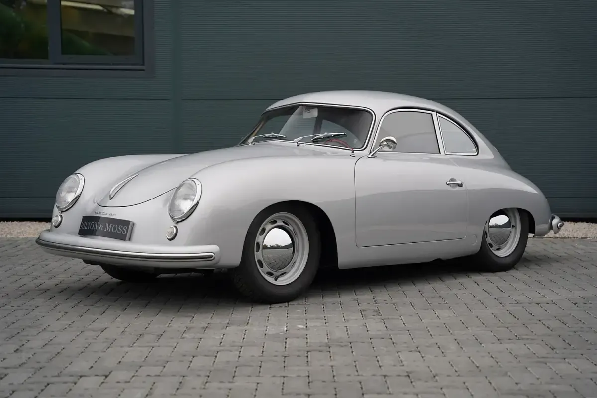 Used Porsche 356 A 70 HP (51 kW) 1953 Silver Coupe
