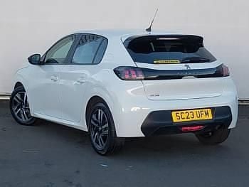 Used Peugeot 208 Active+ 100 HP (73 kW) 2023 White Hatchback