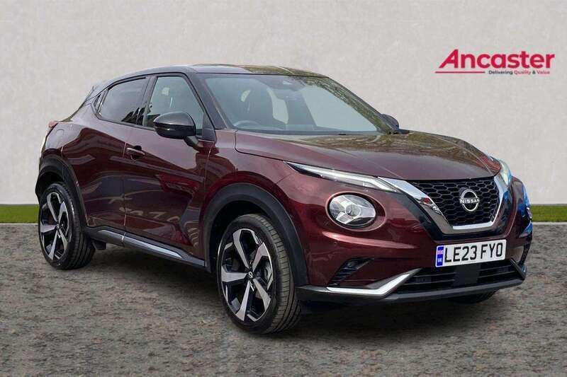 Red Used 2023 Nissan Juke Tekna SUV | £17,495 (Fair price) - Image 1/4