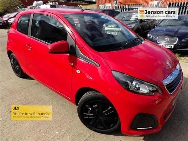 Red Used 2015 Peugeot 108 Active Hatchback | £3,690 (Fair price) - Image 1/4
