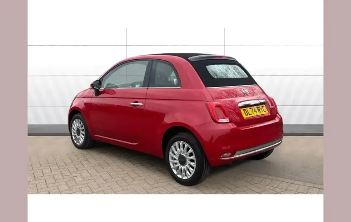 Used Fiat 500 68 HP (50 kW) 2025 Red Cabriolet
