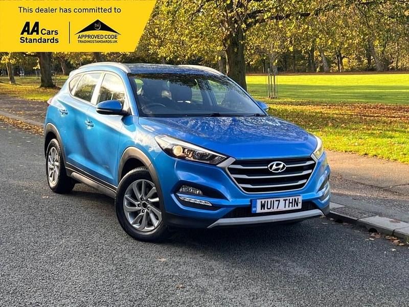 Blue Used 2017 Hyundai Tucson SE SUV | £9,495 (Super price) - Image 1/4