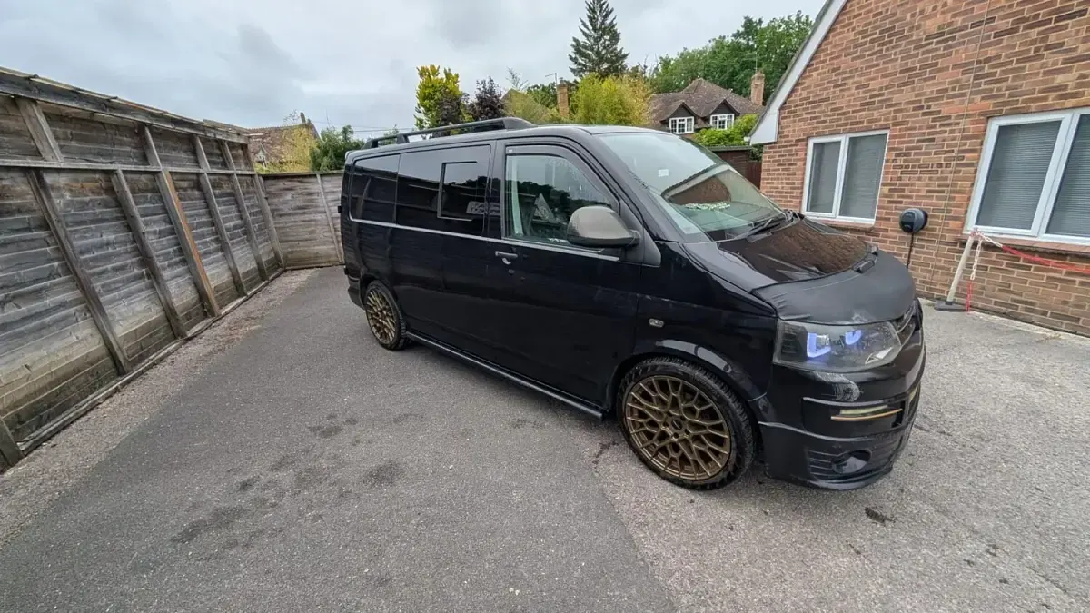 Used VW Transporter 102 HP (75 kW) 2013 Black Van