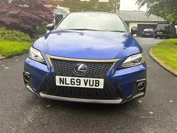Used Lexus CT200h Sport Line 2019 Blue Hatchback