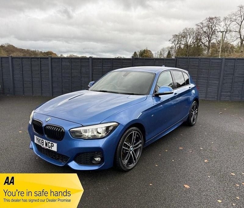 Blue Used 2018 BMW 120 M Sport Hatchback | £15,450 (Expensive) - Image 1/4