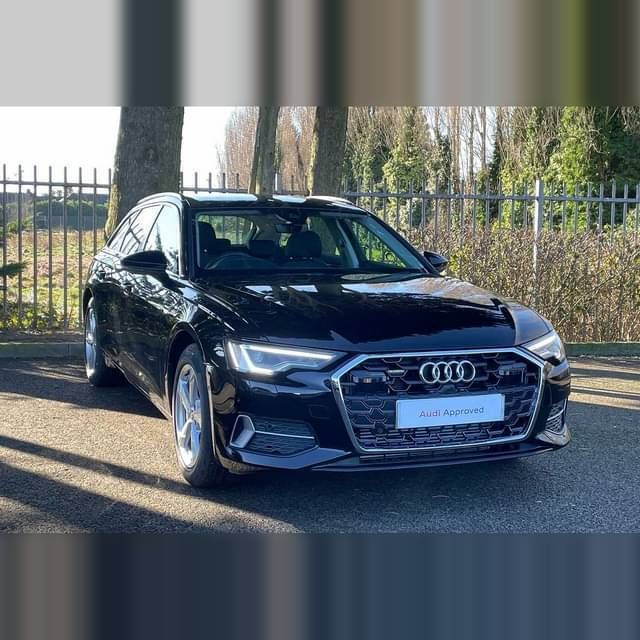 Mythos black Used 2025 Audi A6 Sport Estate | £48,880 - Image 1/4