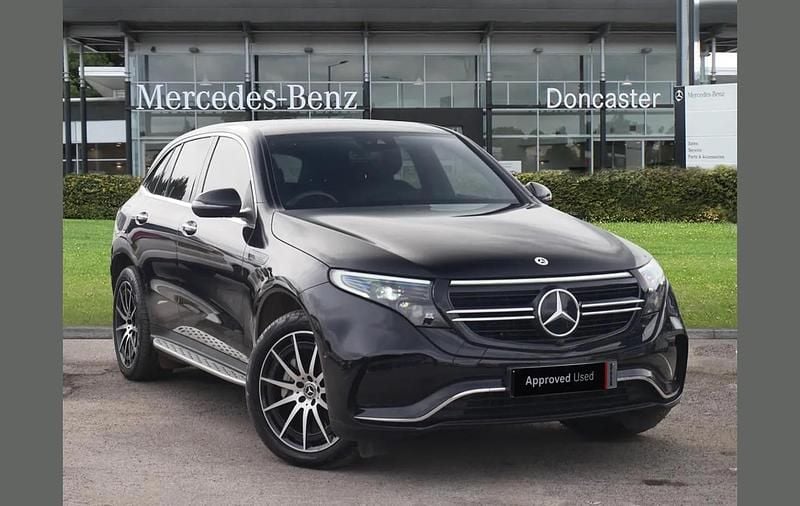 Used Mercedes EQC400 AMG line 300 kW (408 HP) 2023 Black SUV