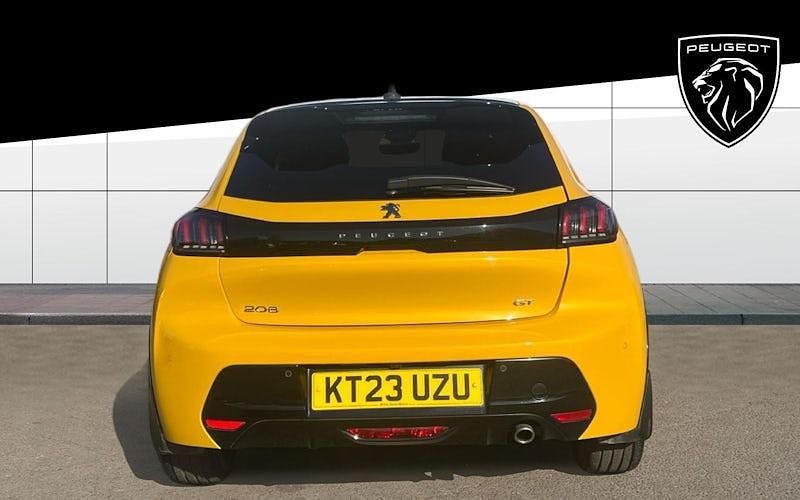 Used Peugeot 208 GTi 102 HP (75 kW) 2023 Yellow Hatchback
