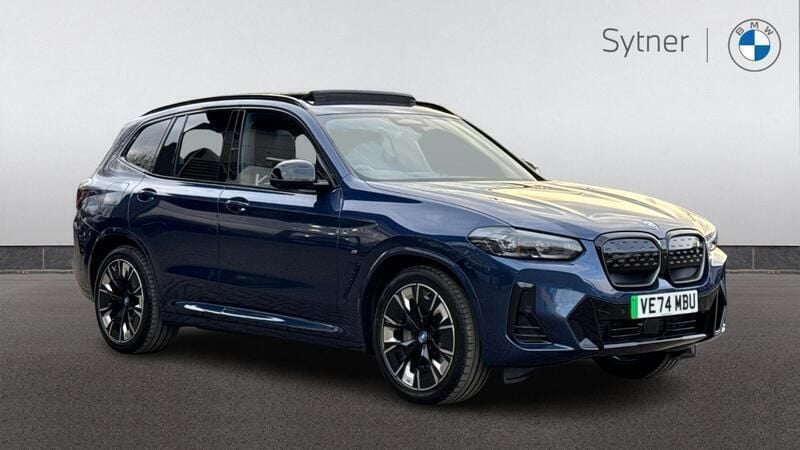 Blue Used 2025 BMW iX3 M Sport SUV | £46,000 (Fair price) - Image 1/4