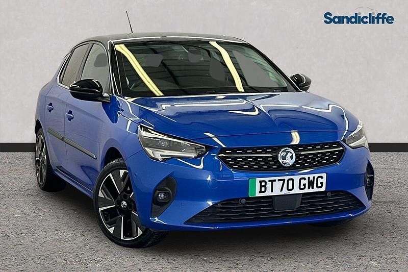 Used Vauxhall Corsa-e Elite 100 kW (136 HP) 2020 Blue Hatchback