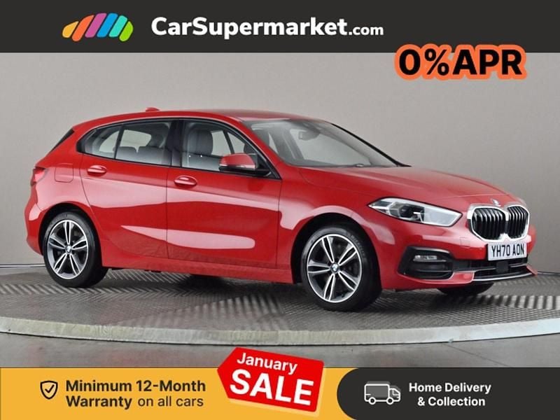 Red Used 2020 BMW 120 Sport Line Hatchback | £22,197 (Fair price) - Image 1/3