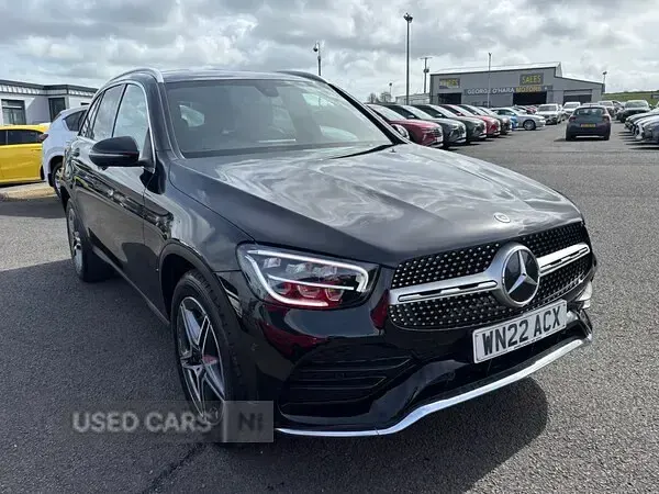Used Mercedes GLC220 AMG line 2022 Black SUV