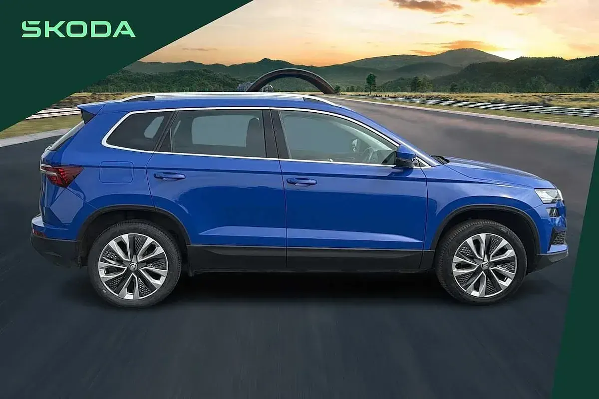 Used Skoda Karoq SE L 110 HP (80 kW) 2023 Energy blue SUV