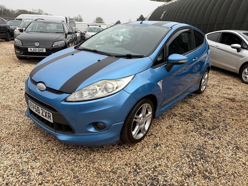 Used Ford Fiesta Zetec 2008 Blue Hatchback