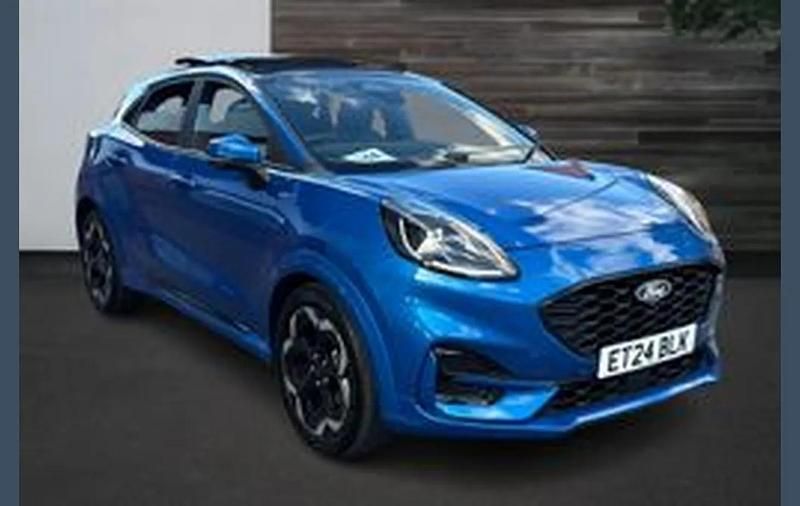 Blue Used 2024 Ford Puma Gen-E ST-Line X SUV | £22,656 - Image 1/4