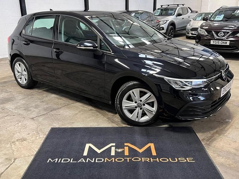 Black Used 2021 VW Golf VII Life Hatchback | £14,000 (Fair price) - Image 1/4