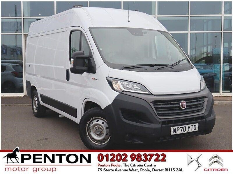 White Used 2020 Fiat Ducato Van | £14,690 (Fair price) - Image 1/4