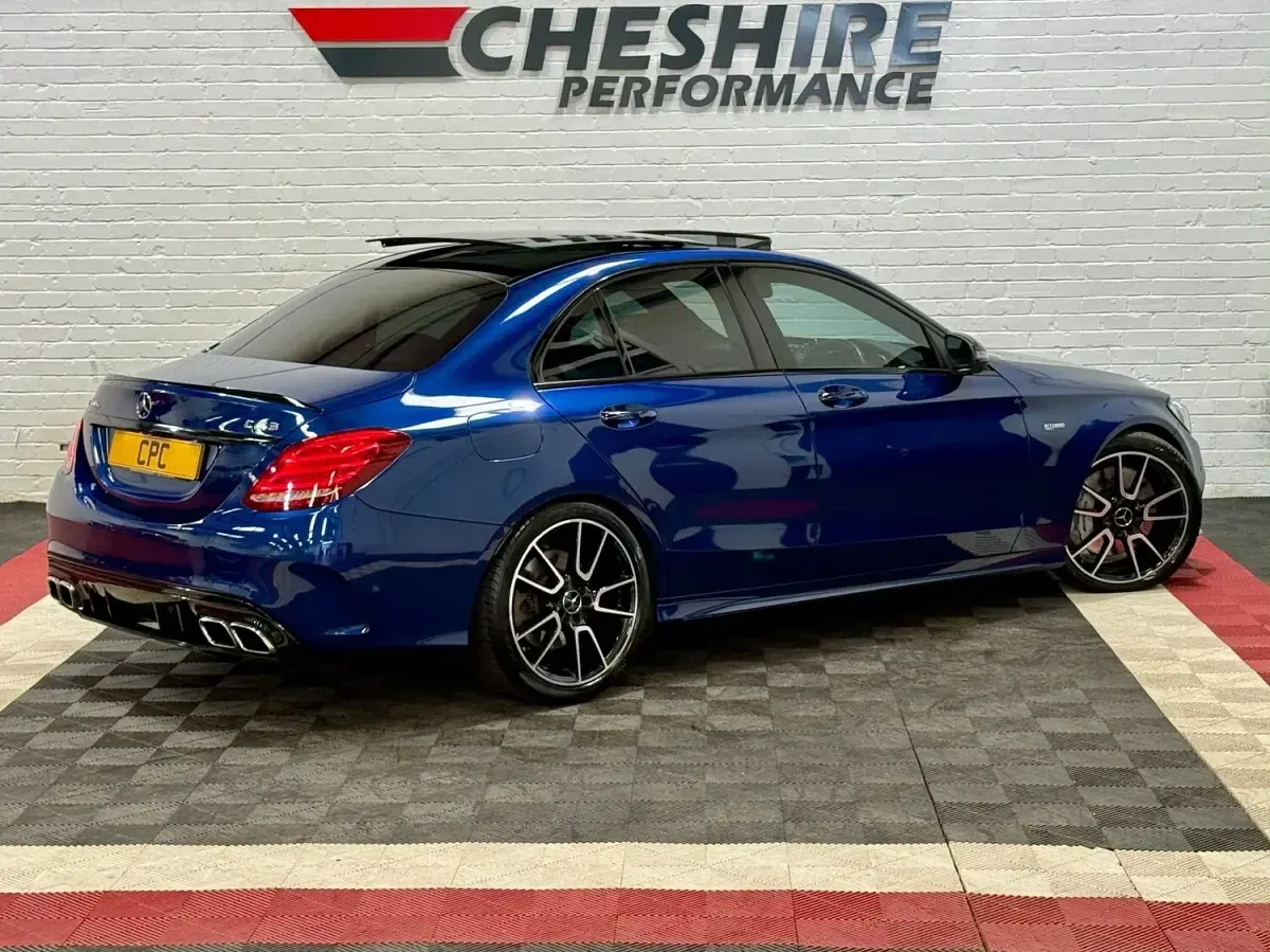 Used Mercedes C43 AMG AMG 457 HP (336 kW) 2017 Blue Sedan