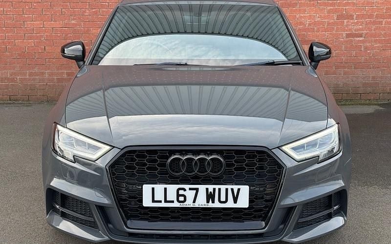 Used Audi A3 Black Edition 150 HP (110 kW) 2017 Grey Sedan