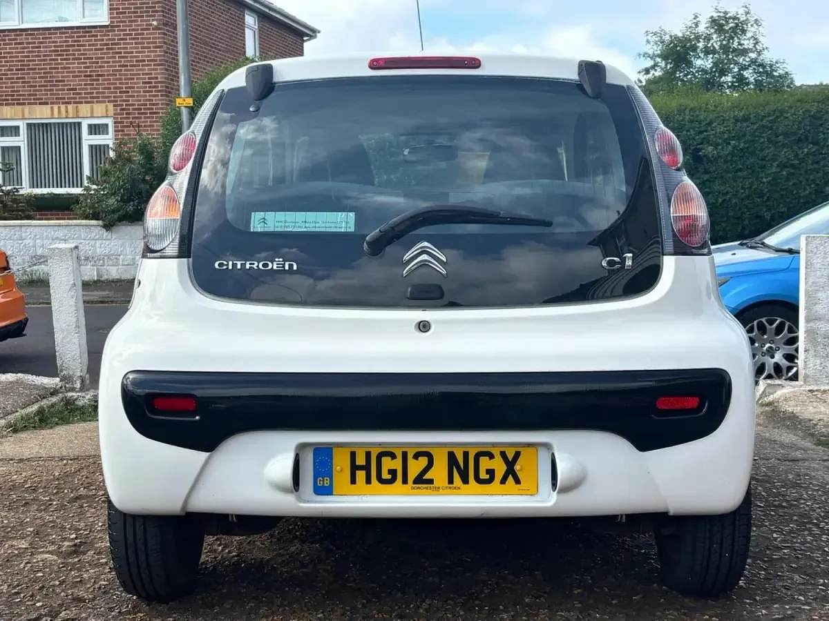 Used Citroën C1 2012 White Hatchback