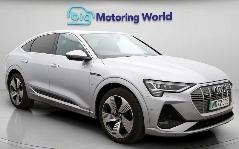 Used Audi e-tron Sportback S-Line 300 kW (408 HP) 2022 Silver SUV