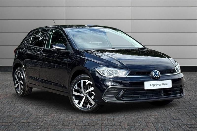 Used VW Polo Match 95 HP (69 kW) 2025 Black Hatchback