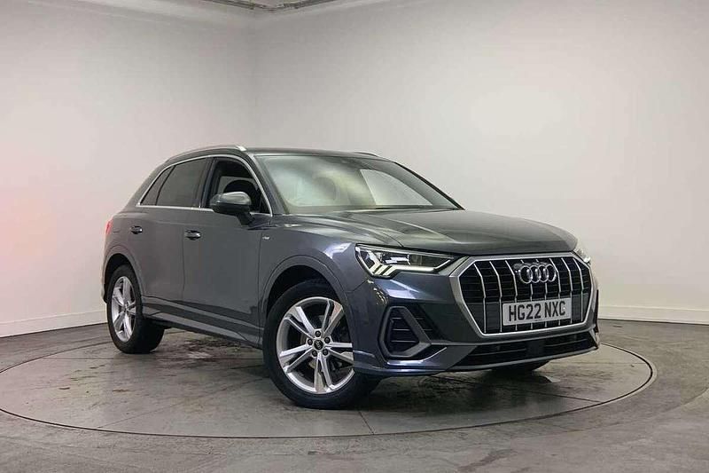 Grey Used 2022 Audi Q3 S-Line SUV | £28,500 (Fair price) - Image 1/4