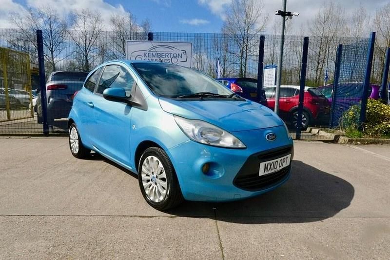 Used Ford Ka Zetec 69 HP (50 kW) 2011 Blue Hatchback