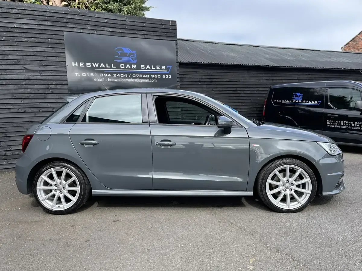 Used Audi A1 S-Line 116 HP (85 kW) 2016 Grey Hatchback