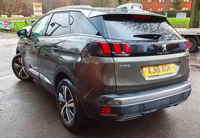 Used Peugeot 3008 GT-line 2018 Grey Hatchback