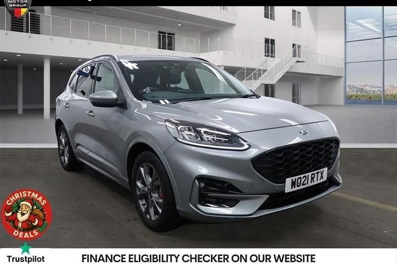 Silver Used 2021 Ford Kuga ST-Line SUV | £16,440 (Good price) - Image 1/1