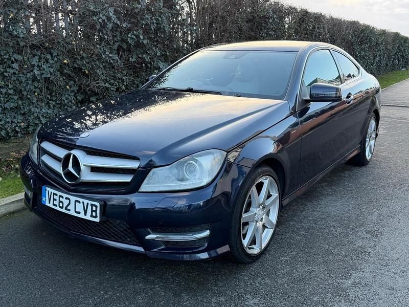 Blue Used 2012 Mercedes C250 AMG Coupe | £3,495 (Super price) - Image 1/4