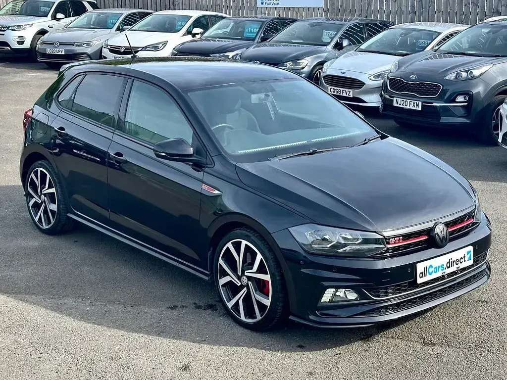 Used VW Polo GTI 200 HP (147 kW) 2019 Black Hatchback
