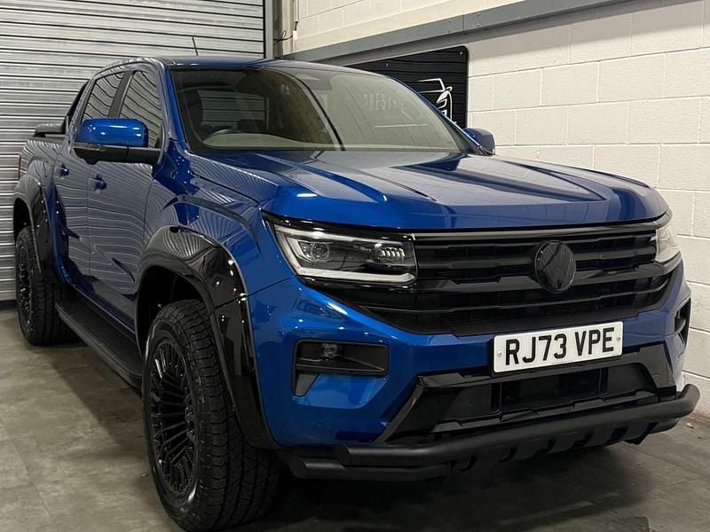 Blue Used 2023 VW Amarok Style Pickup | £33,489 (Fair price) - Image 1/4