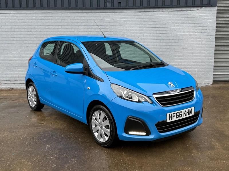 Blue Used 2016 Peugeot 108 Active Hatchback | £4,595 (Fair price) - Image 1/4