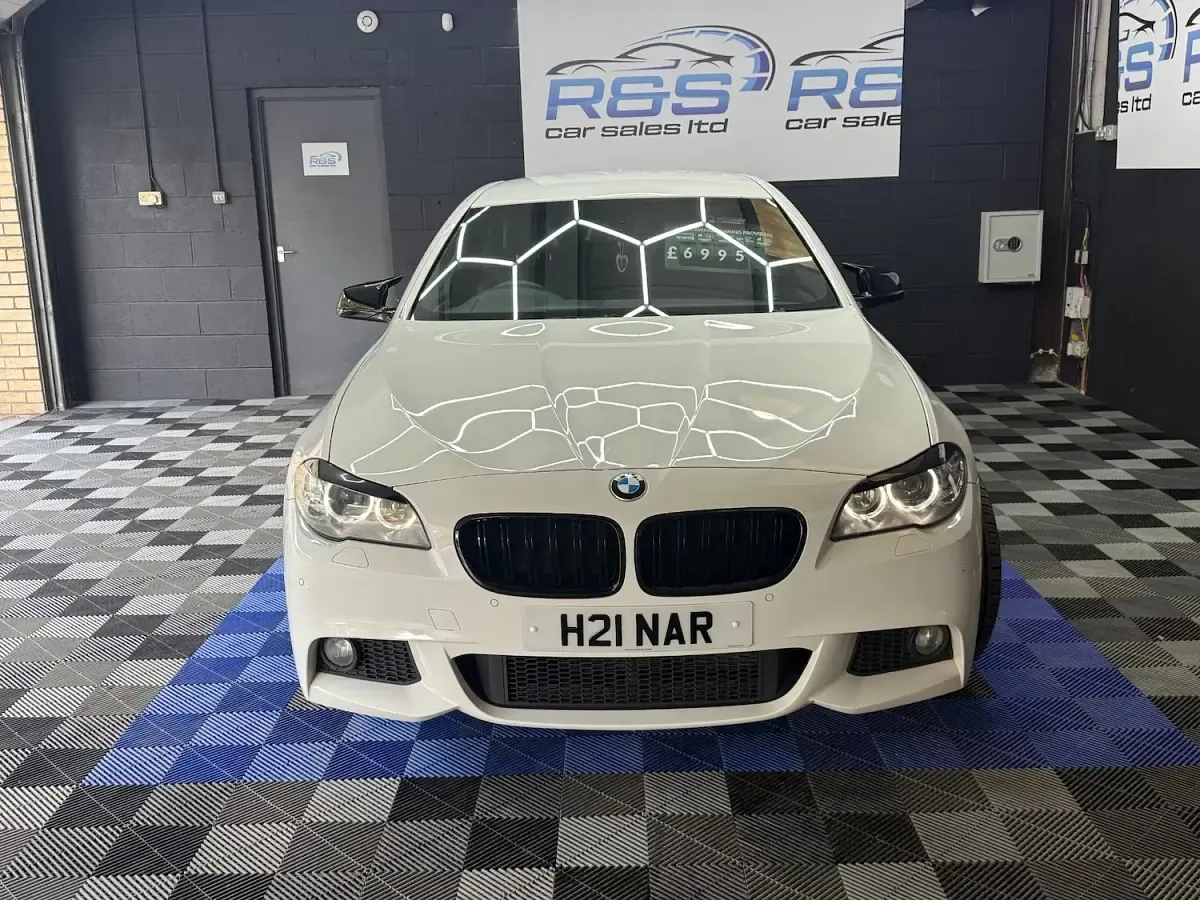 Used BMW 520 M Sport 2013 White Sedan