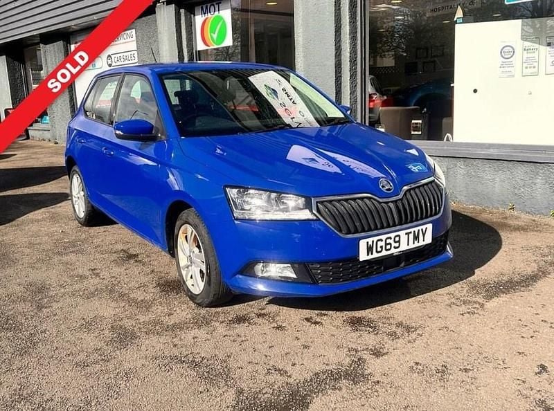 Blue Used 2019 Skoda Fabia SE Hatchback | £8,495 (Good price) - Image 1/4