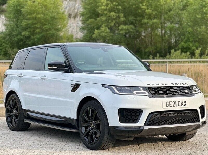 White Used 2021 Land Rover Range Rover Sport HSE SUV | £31,490 (Good price) - Image 1/4