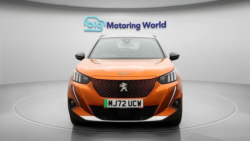 Used Peugeot e-2008 GT 98 kW (134 HP) 2022 Orange SUV