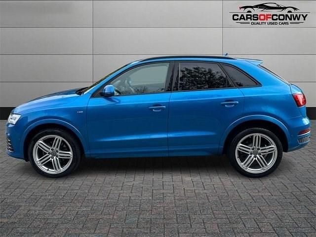 Used Audi Q3 S-line plus 184 HP (135 kW) 2016 Blue SUV