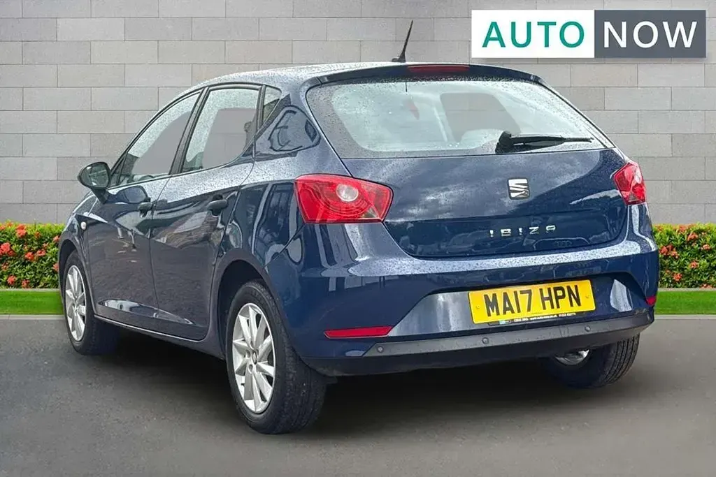Usado Seat Ibiza SOL 73 HP (53 kW) 2017 Azul Citadino