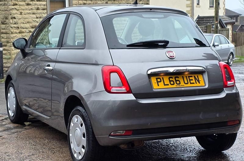 Used Fiat 500 Pop 69 HP (50 kW) 2016 Grey Hatchback