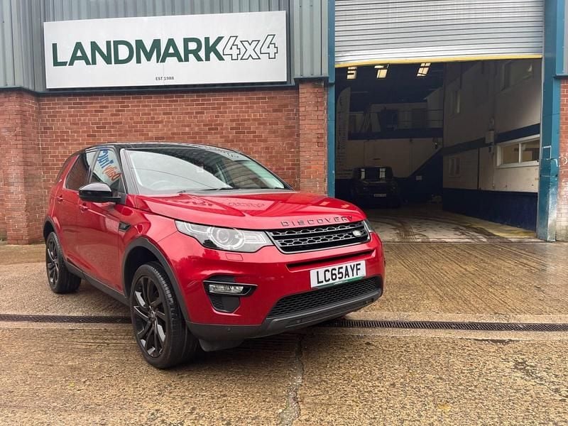 Red Used 2015 Land Rover Discovery Sport HSE SUV | £13,475 (Fair price) - Image 1/4
