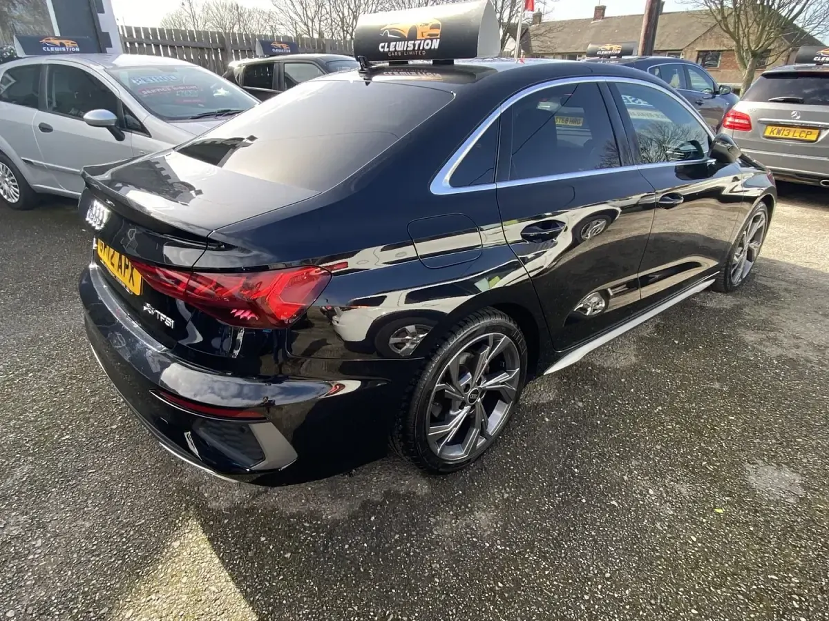 Used Audi A3 S-Line 2022 Black Sedan