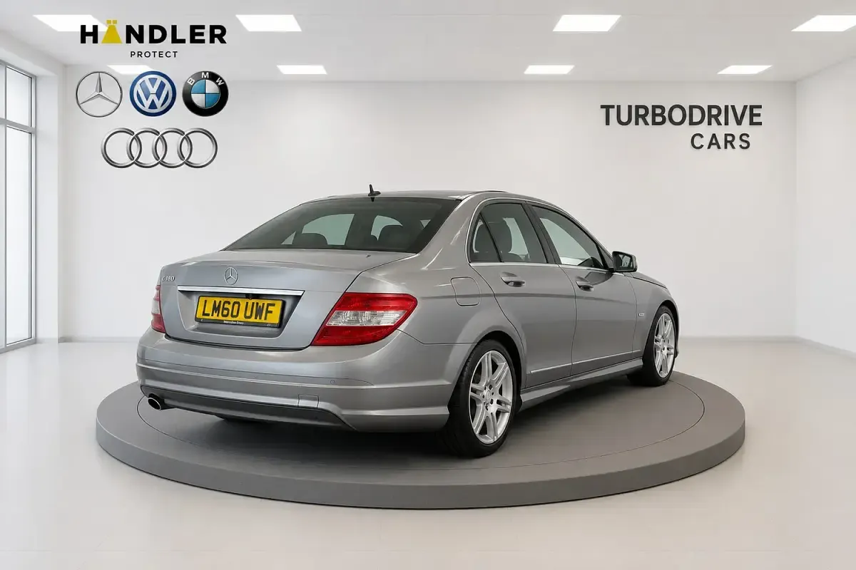 Used Mercedes C180 2010 Silver Sedan