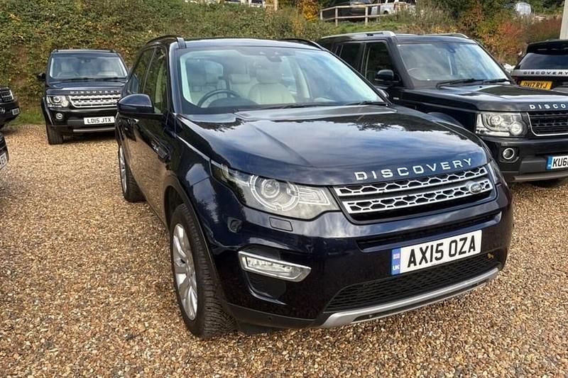 Blue Used 2015 Land Rover Discovery Sport HSE Luxury SUV | £12,495 (Fair price) - Image 1/1