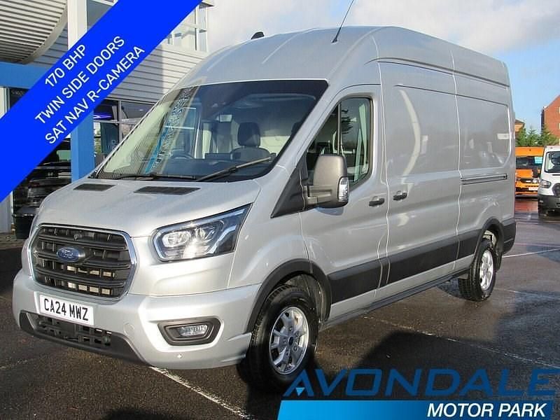Used Ford Transit Limited 170 HP (125 kW) 2024 Moondust silver (metallic paint)