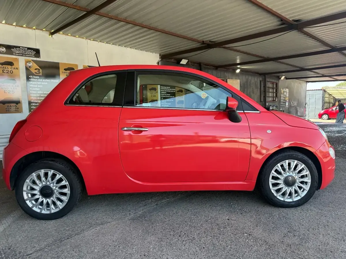 Used Fiat 500 Lounge 69 HP (50 kW) 2020 Pink Hatchback